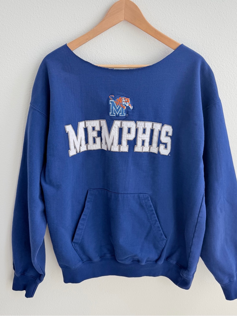 University of Memphis Tigers Off the Shoulder sweatshirt